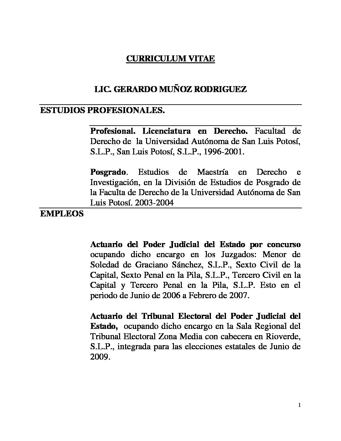 GERARDO MUÑOZ RODRIGUEZ
