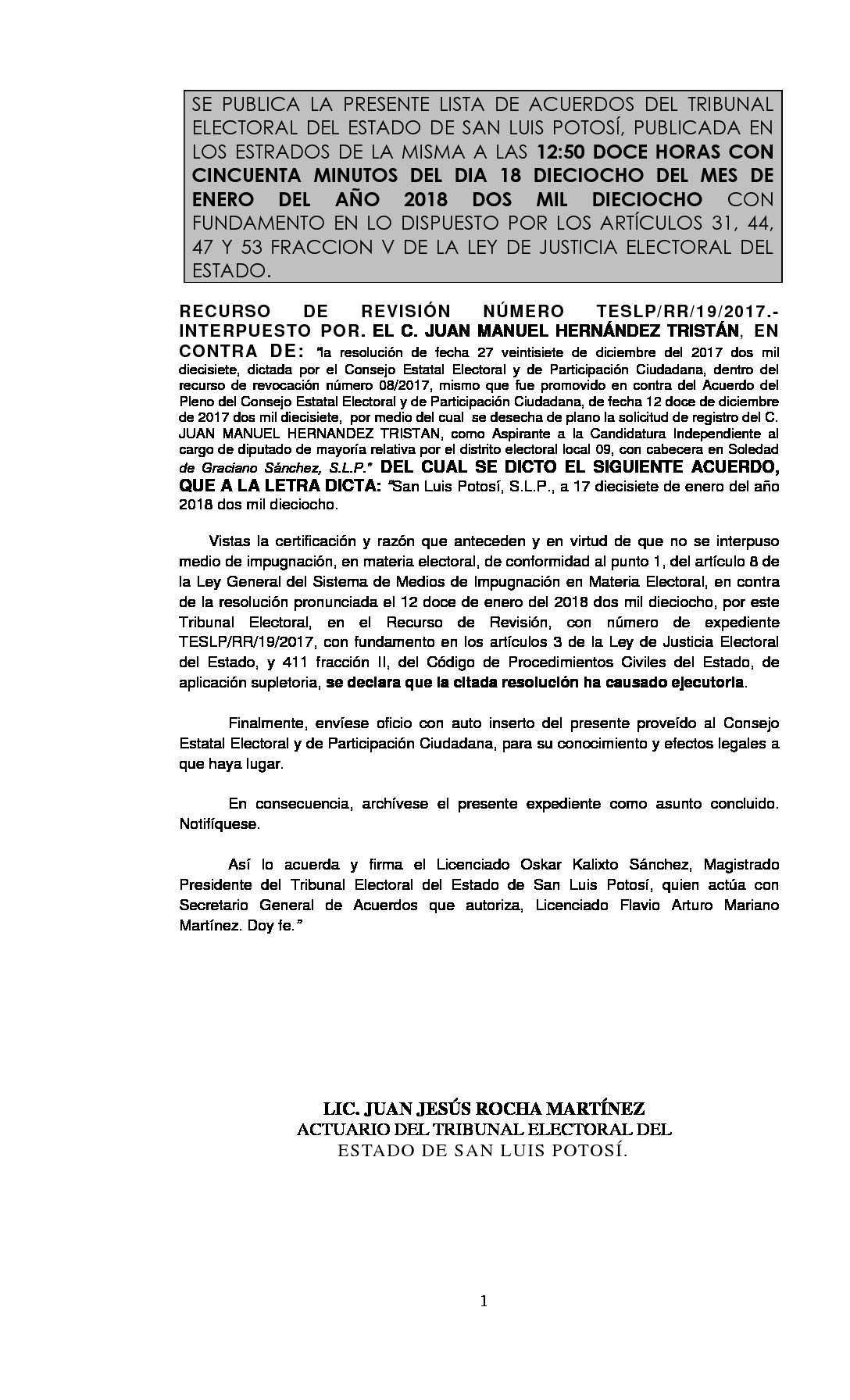 LISTA TESLP-RR-19-2017 18-ENERO-2017 12-50 hrs