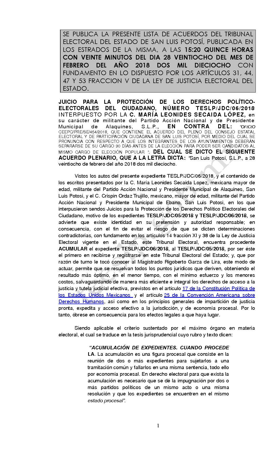 LISTA TESLP-JDC-06-2018 28-FEBRERO-2018 15-20 hrs