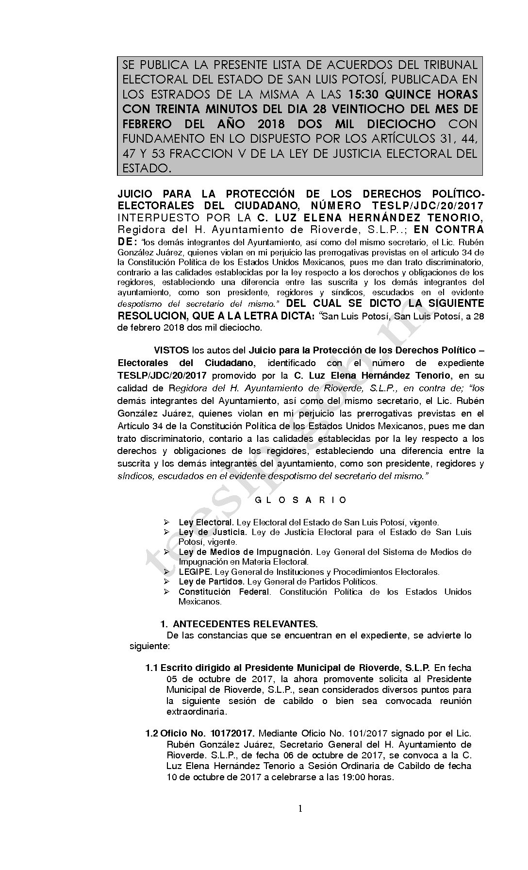 LISTA TESLP-JDC-20-2017 28-FEBRERO-2018 15-30 hrs