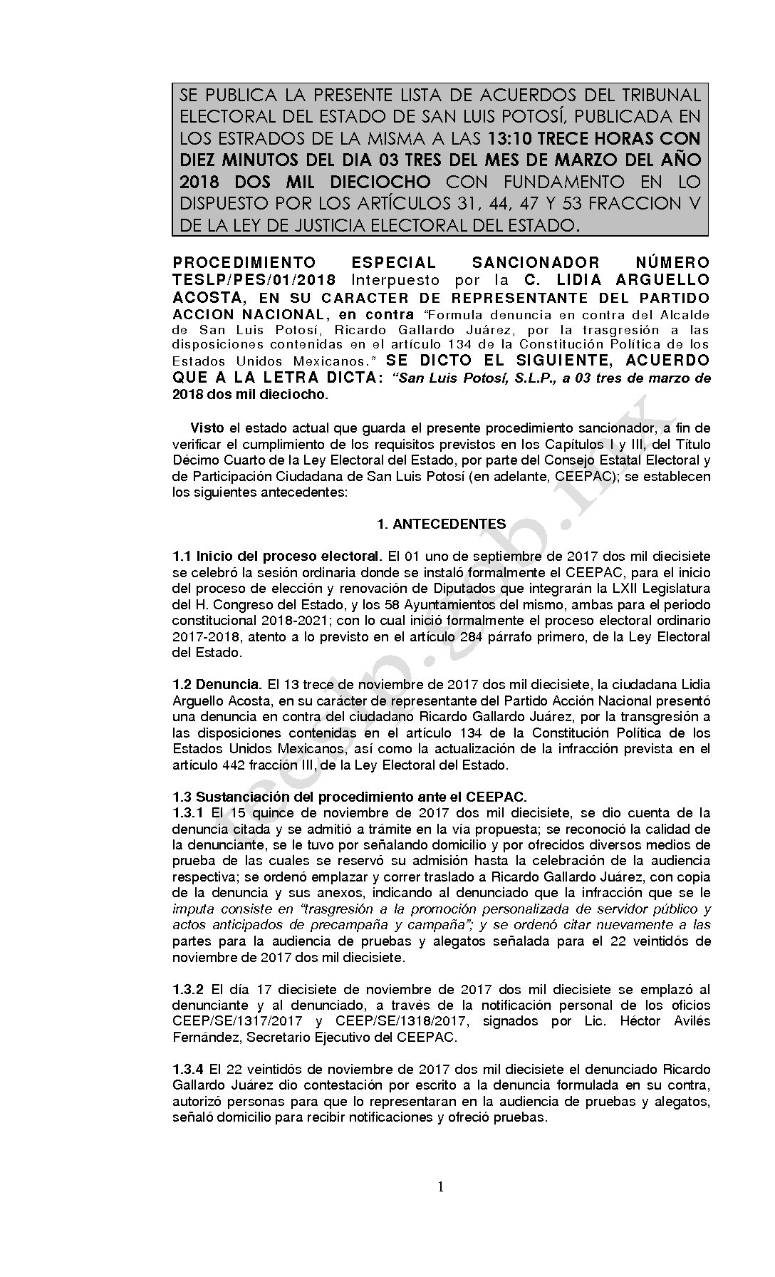 LISTA TESLP-PES-01-2018 03-MARZO-2018 13-10 hrs