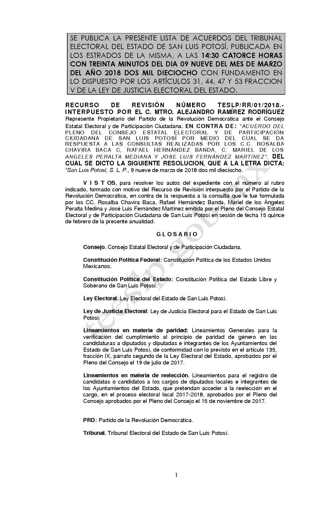 LISTA TESLP-RR-01-2018 09-MARZO-2018 14-30 horas