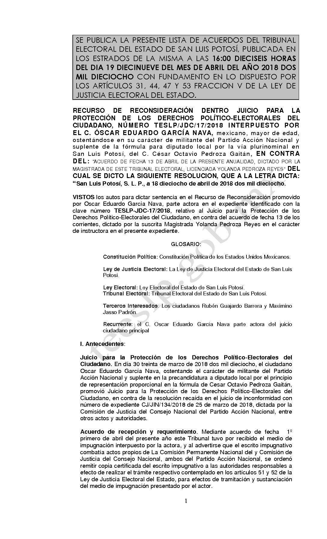 LISTA TESLP-JDC-17-2018 19-ABRIL-2018 -1 16-00 hrs
