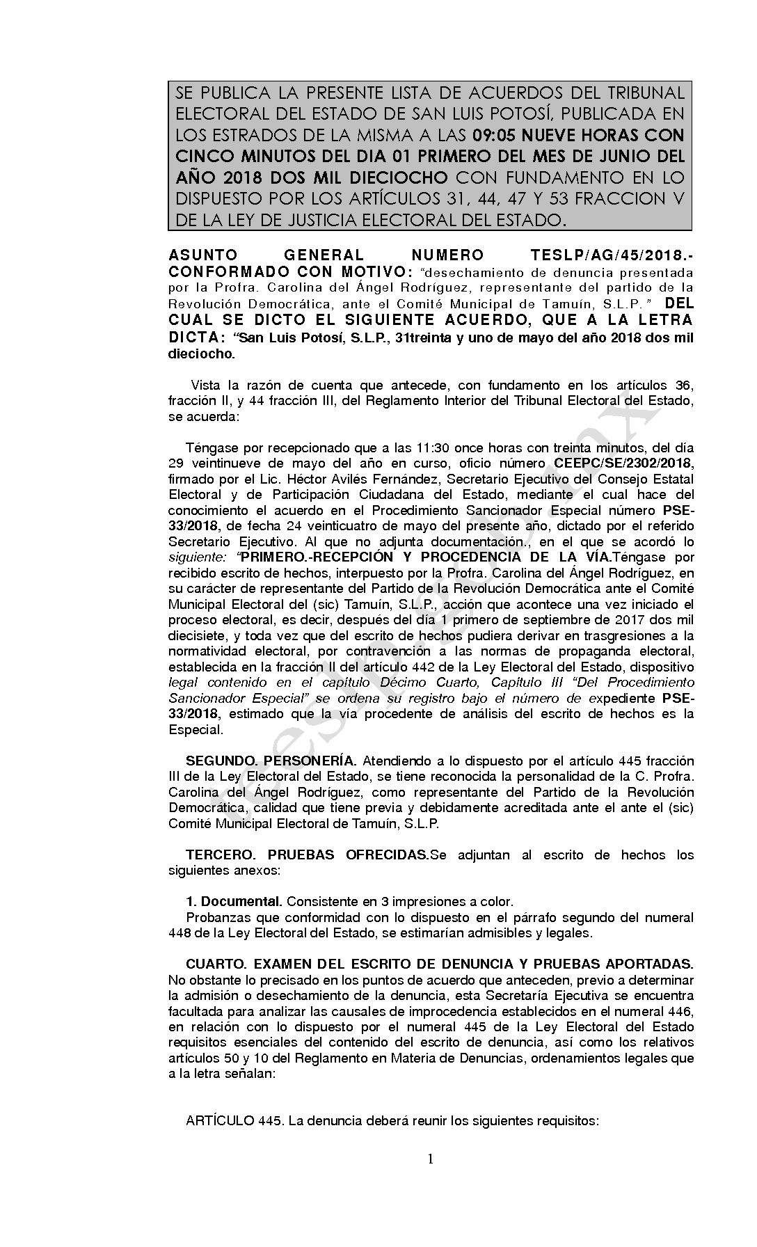LISTA TESLP-AG-45-2018 01-JUNIO-2018 09-05 hrs