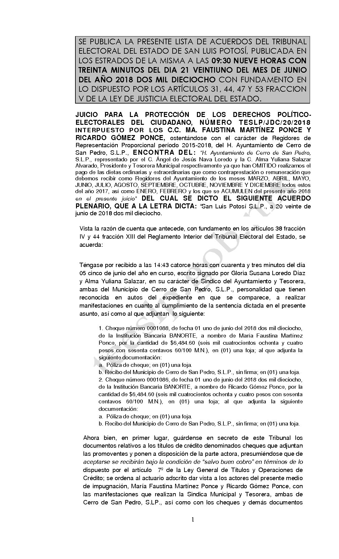 LISTA TESLP-JDC-20-2018 21-JUNIO-2018 09-30 hrs
