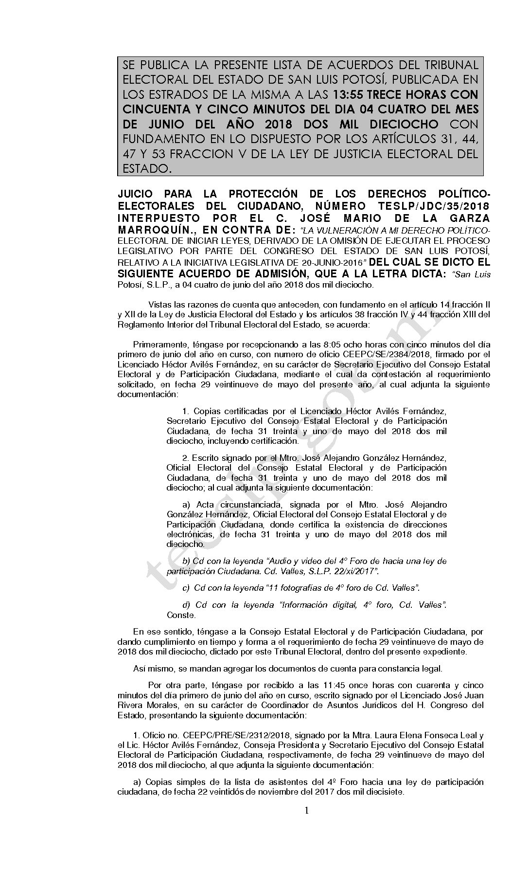 LISTA TESLP-JDC-35-2018 04-JUNIO-2018 13-55 hrs