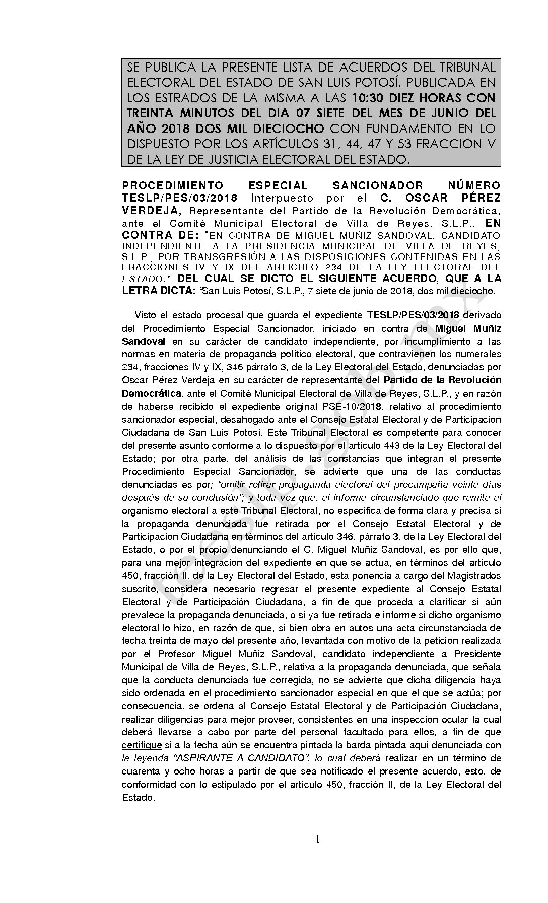 LISTA TESLP-PES-03-2018 07-JUNIO-2018 10-30 hrs