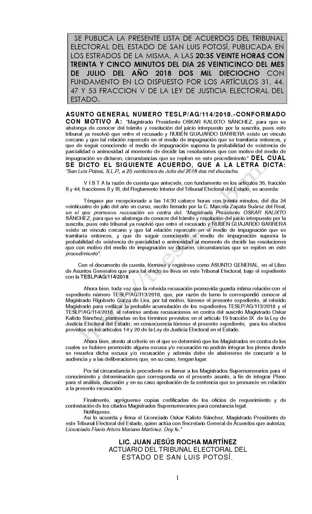 LISTA TESLP-AG-114-2018 25-JULIO-2018 20-35 hrs