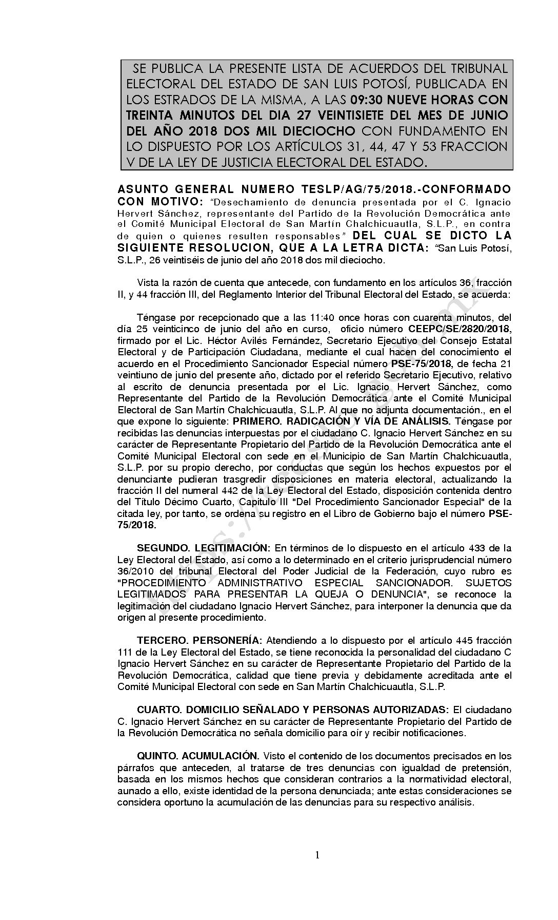 LISTA TESLP-AG-75-2018 27-JUNIO-2018 09-30 hrs