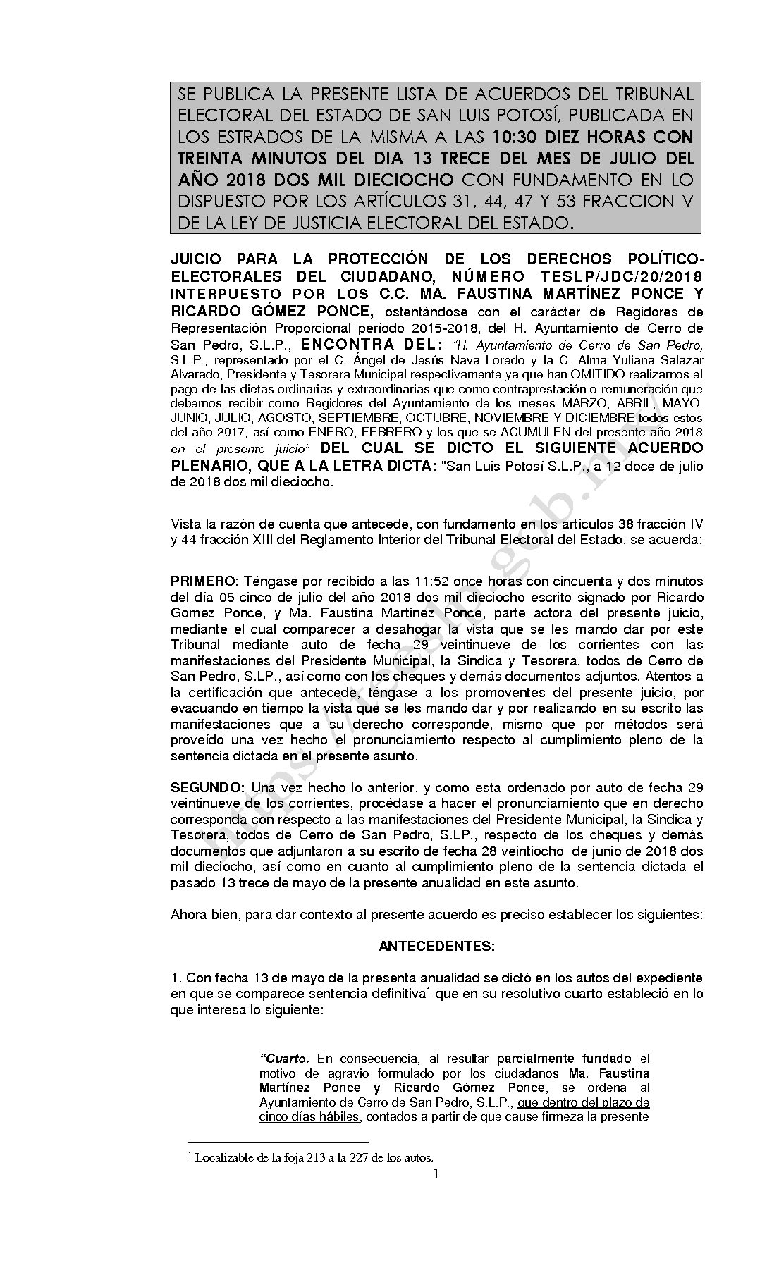 LISTA TESLP-JDC-20-2018 13-JULIO-2018 10-30 hrs