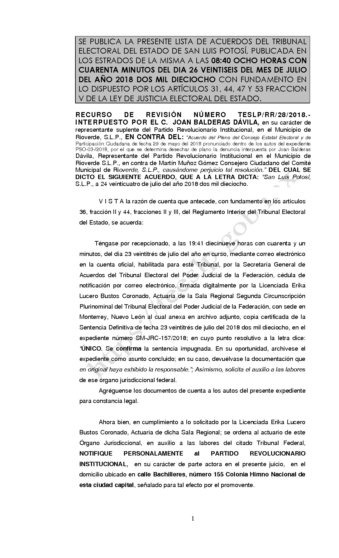 LISTA TESLP-RR-28-2018 26-JULIO-2018 08-40 hrs