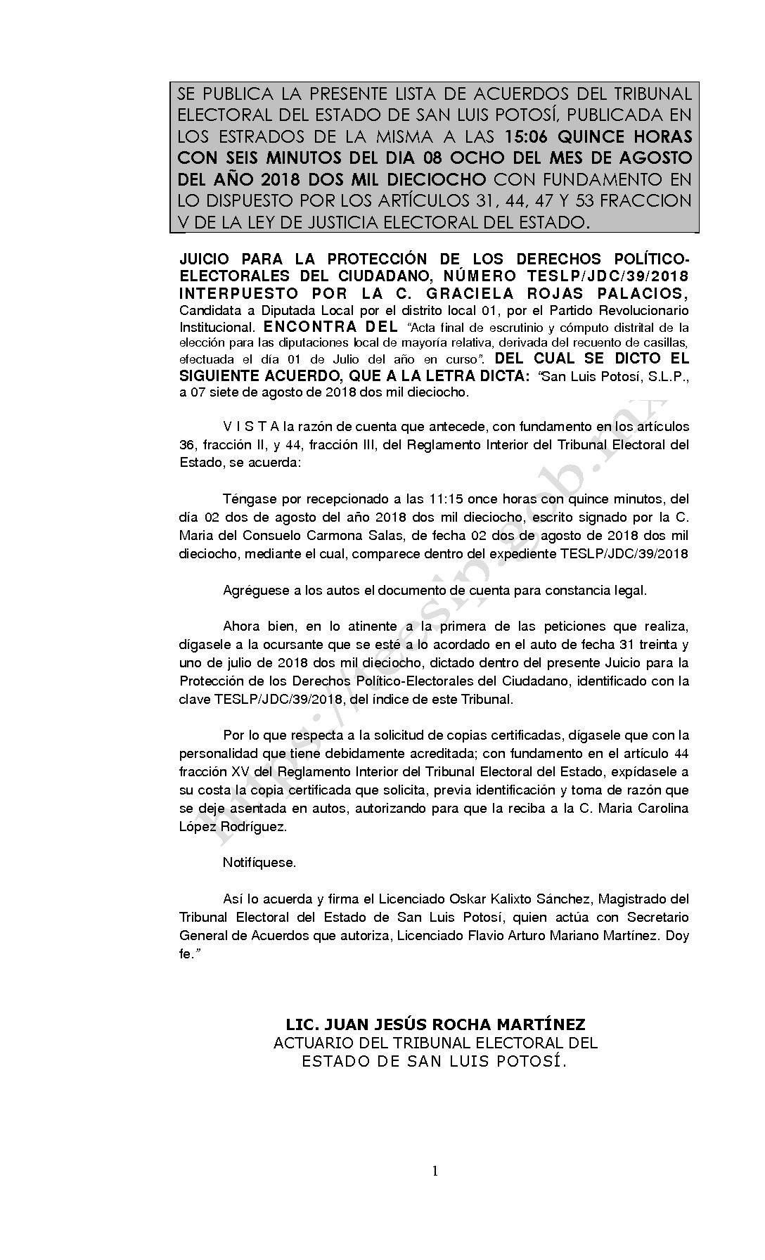 LISTA TESLP-JDC-39-2018 08-AGOSTO-2018 15-06 hrs