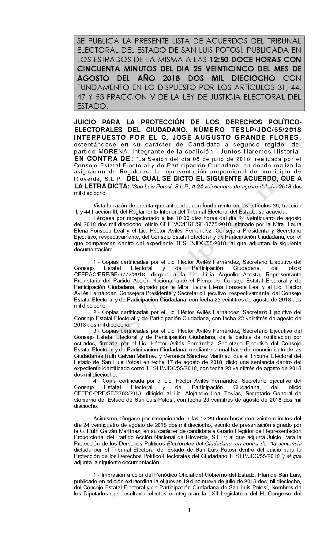 LISTA TESLP-JDC-55-2018 25-AGOSTO-2018 12-50 hrs