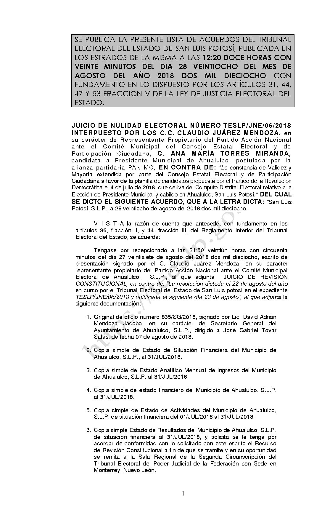 LISTA TESLP-JNE-06-2018 28-AGOSTO-2018 12-20 hrs