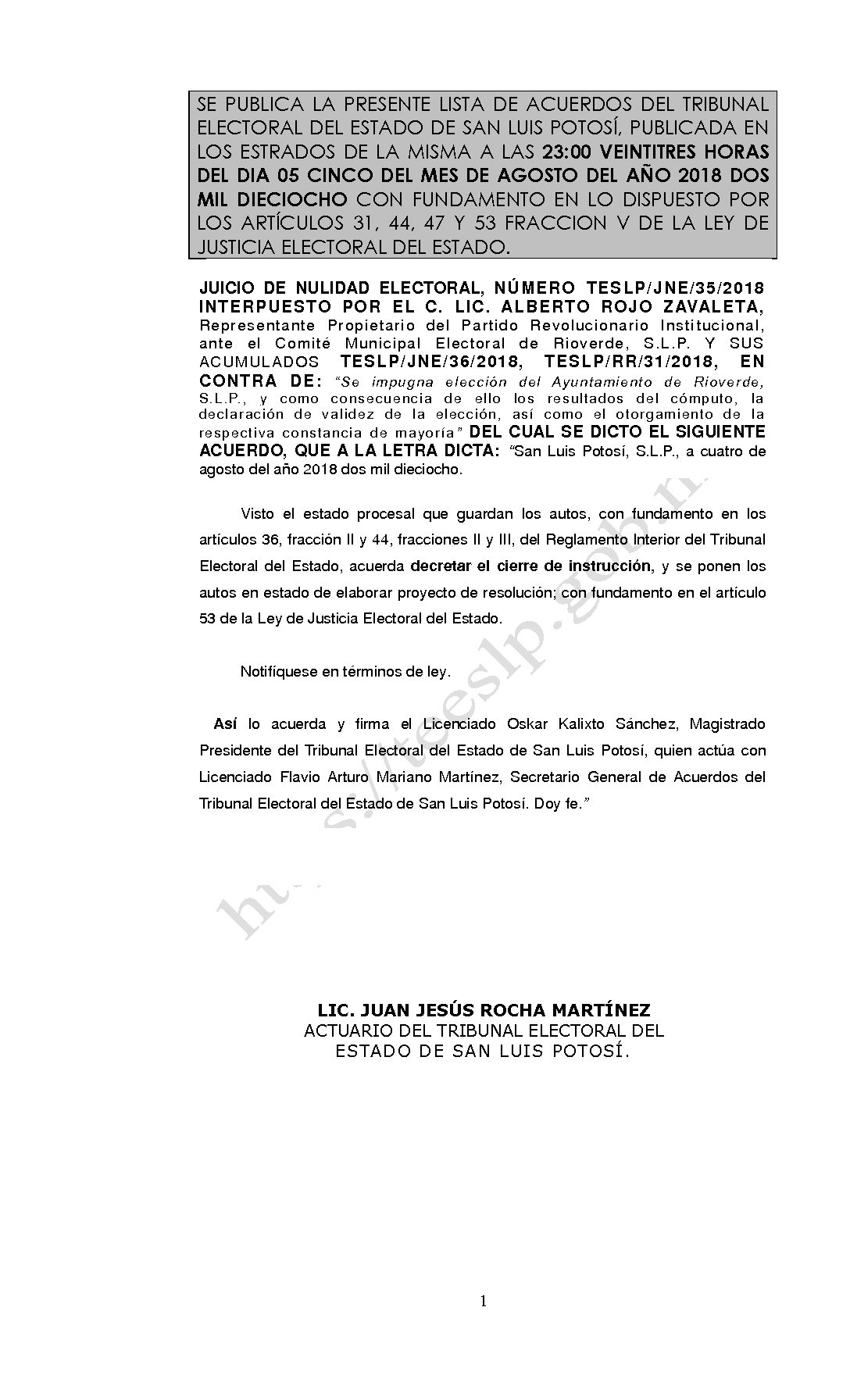 LISTA TESLP-JNE-35-2018 05-AGOSTO-2018 23-00 hrs