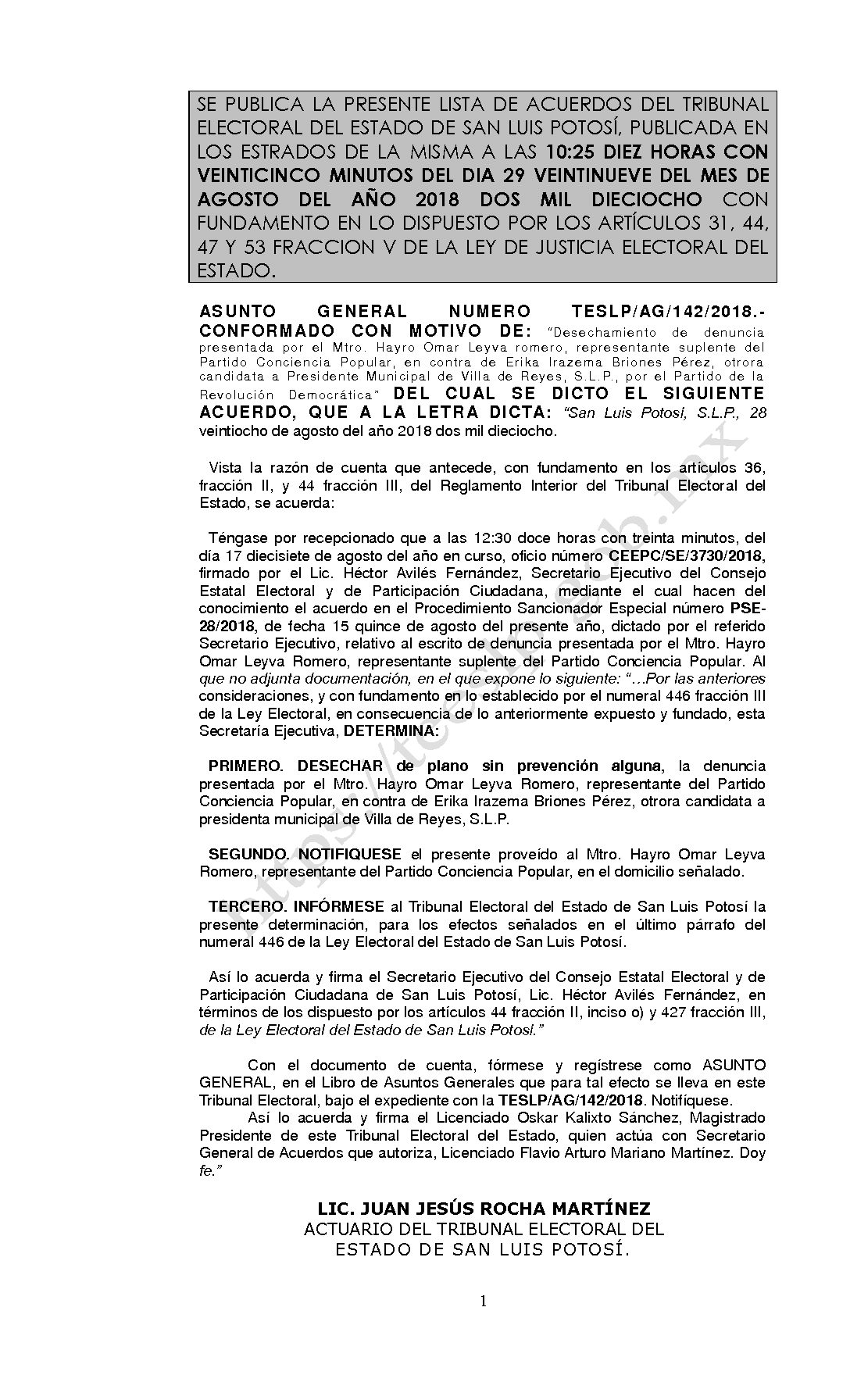 LISTA TESLP-AG-142-2018 29-AGOSTO-2018 10-25 hrs