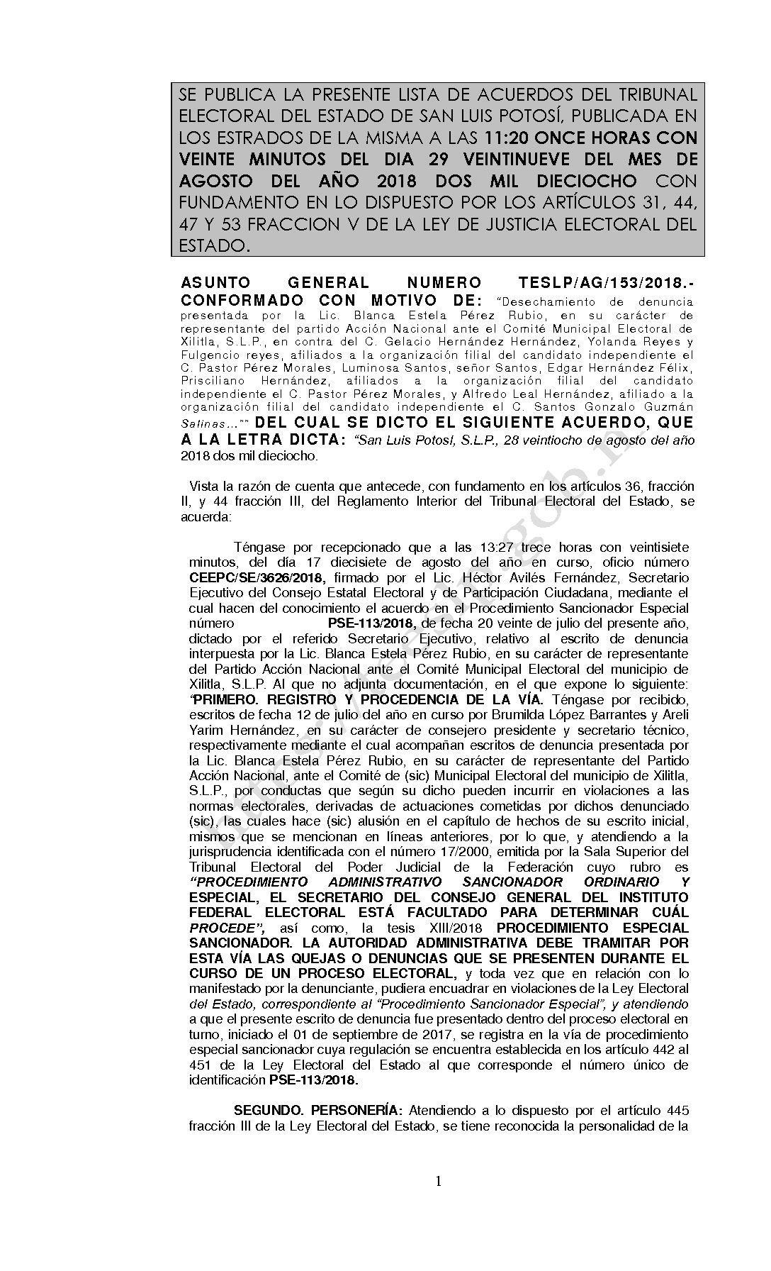 LISTA TESLP-AG-153-2018 29-AGOSTO-2018 11-20 hrs