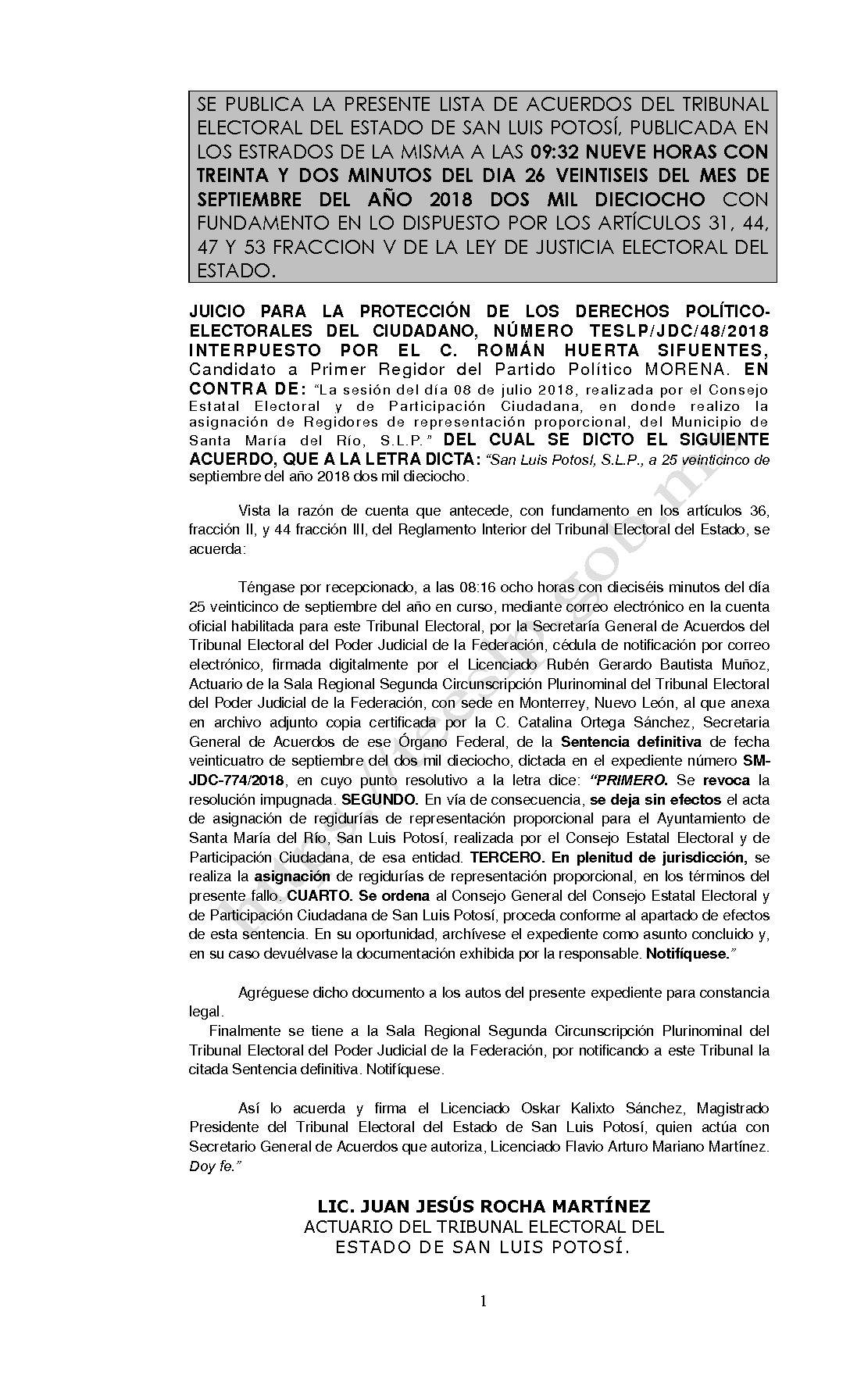 LISTA TESLP-JDC-48-2018 26-SEPTIEMBRE-2018 09-32 hrs