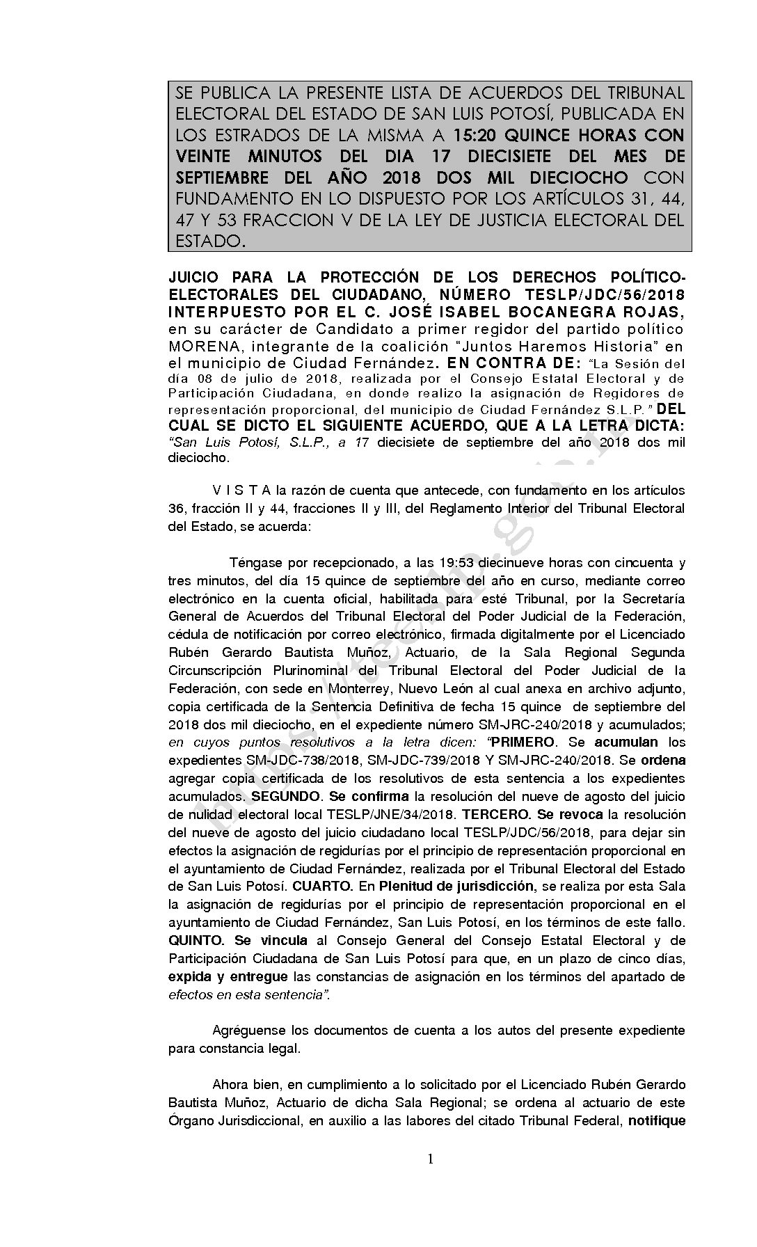 LISTA TESLP-JDC-56-2018 17-SEPTIEMBRE-2018 15-20 hrs