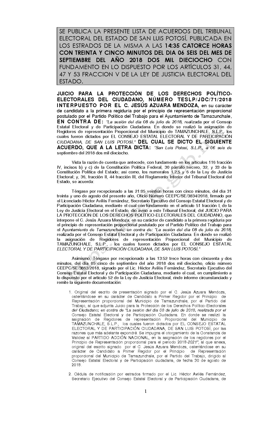 LISTA TESLP-JDC-71-2018 06-SEPTIEMBRE-2018 14-35 hrs