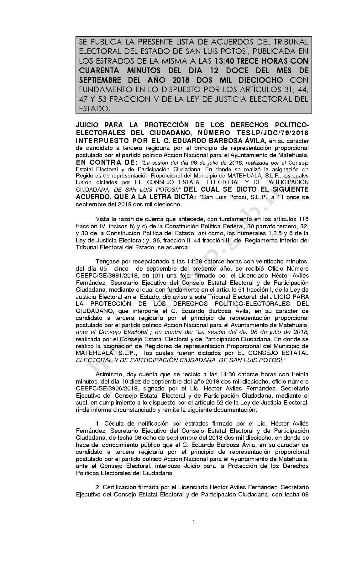 LISTA TESLP-JDC-79-2018 12-SEPTIEMBRE-2018 13-40 hrs