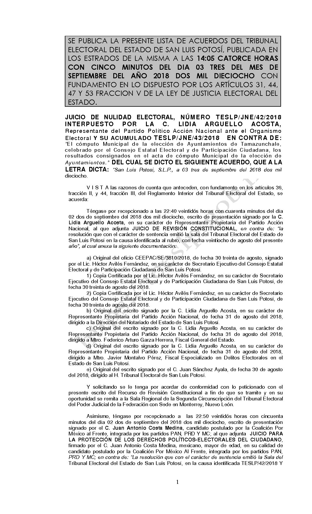 LISTA TESLP-JNE-42 Y 43-2018 03-SEPTIEMBRE-2018 14-05 hrs