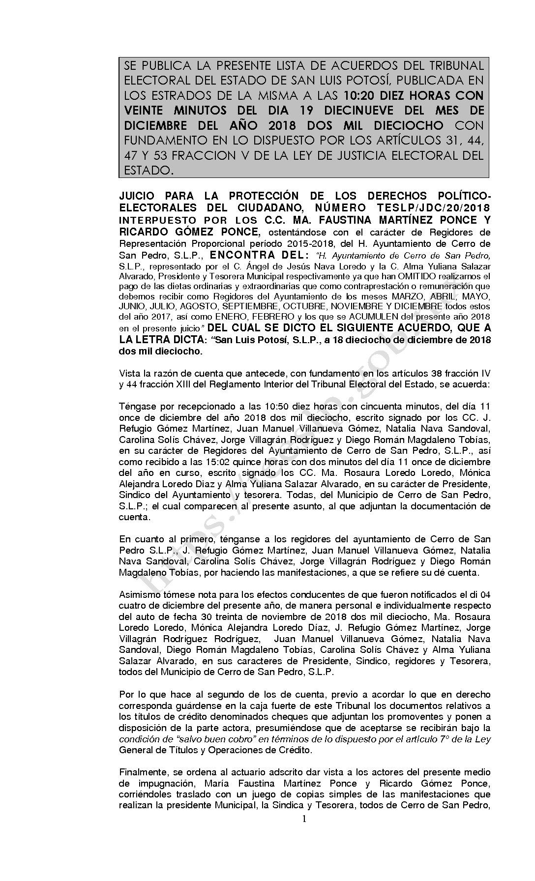 LISTA TESLP-JDC-20-2018 19-DICIEMBRE-2018 10-20 horas