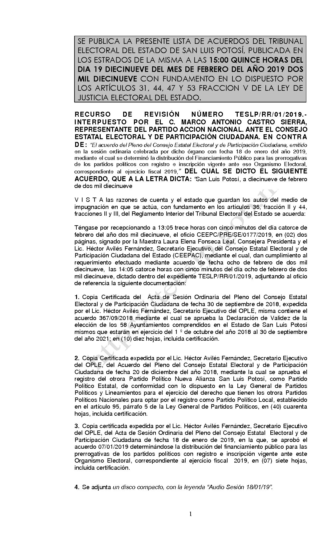 LISTA TESLP-RR-01-2019 19-FEBRERO-2019 15-00horas
