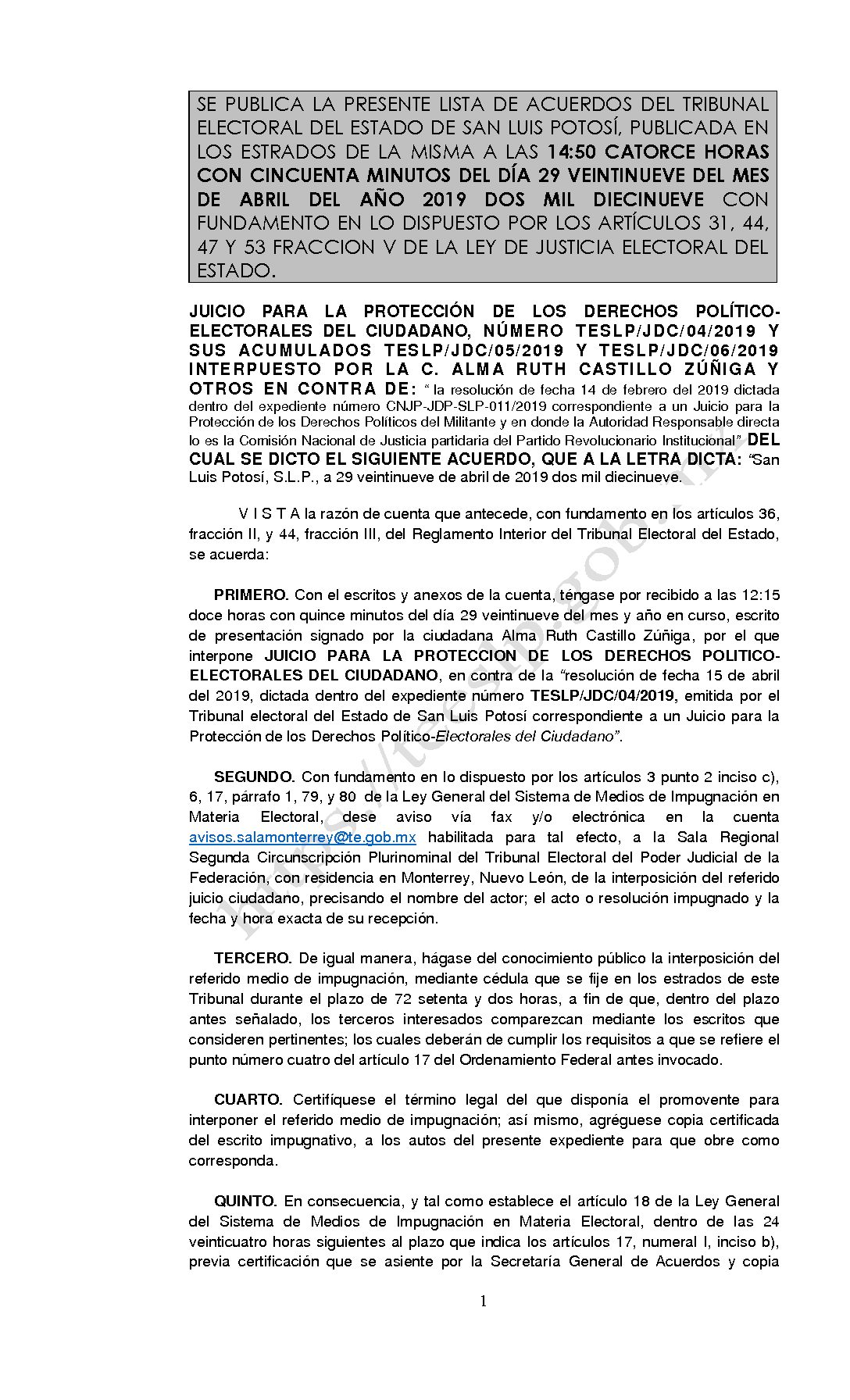LISTA TESLP-JDC-04 Y ACUMULADOS -2019 29-ABRIL-2019-2 14-50 horas