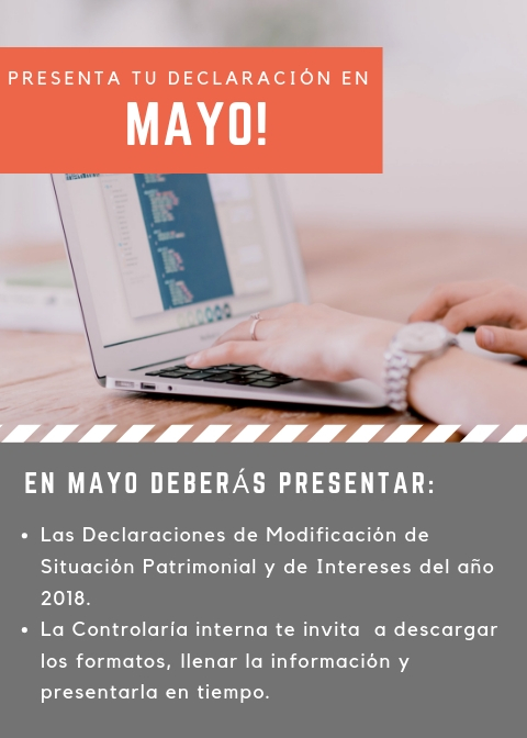 PRESENTA TU DECLARACIÓN EN MAYO