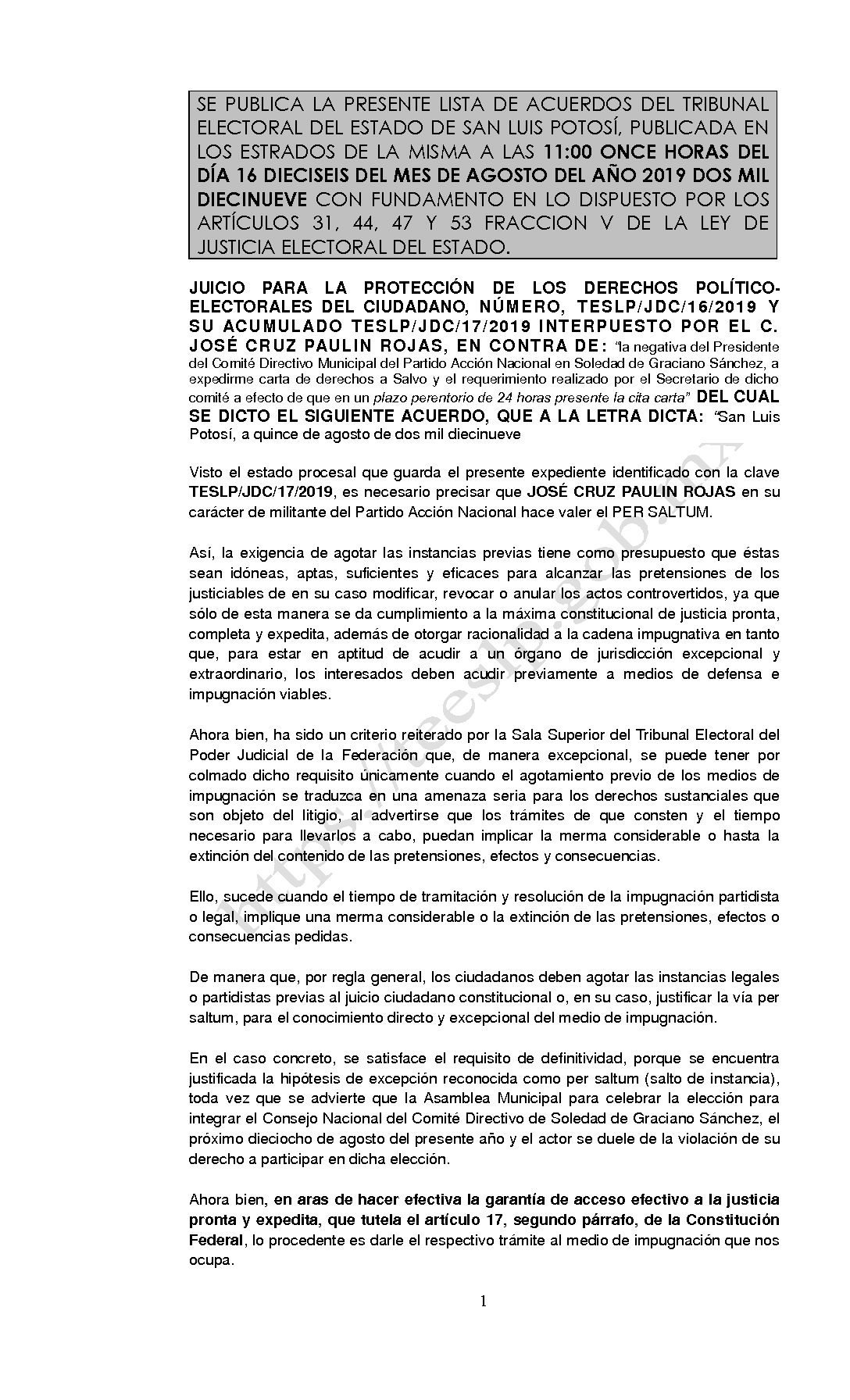 LISTA TESLP-JDC-16 y 17 -2019 16-AGOSTO-2019 11-00 horas