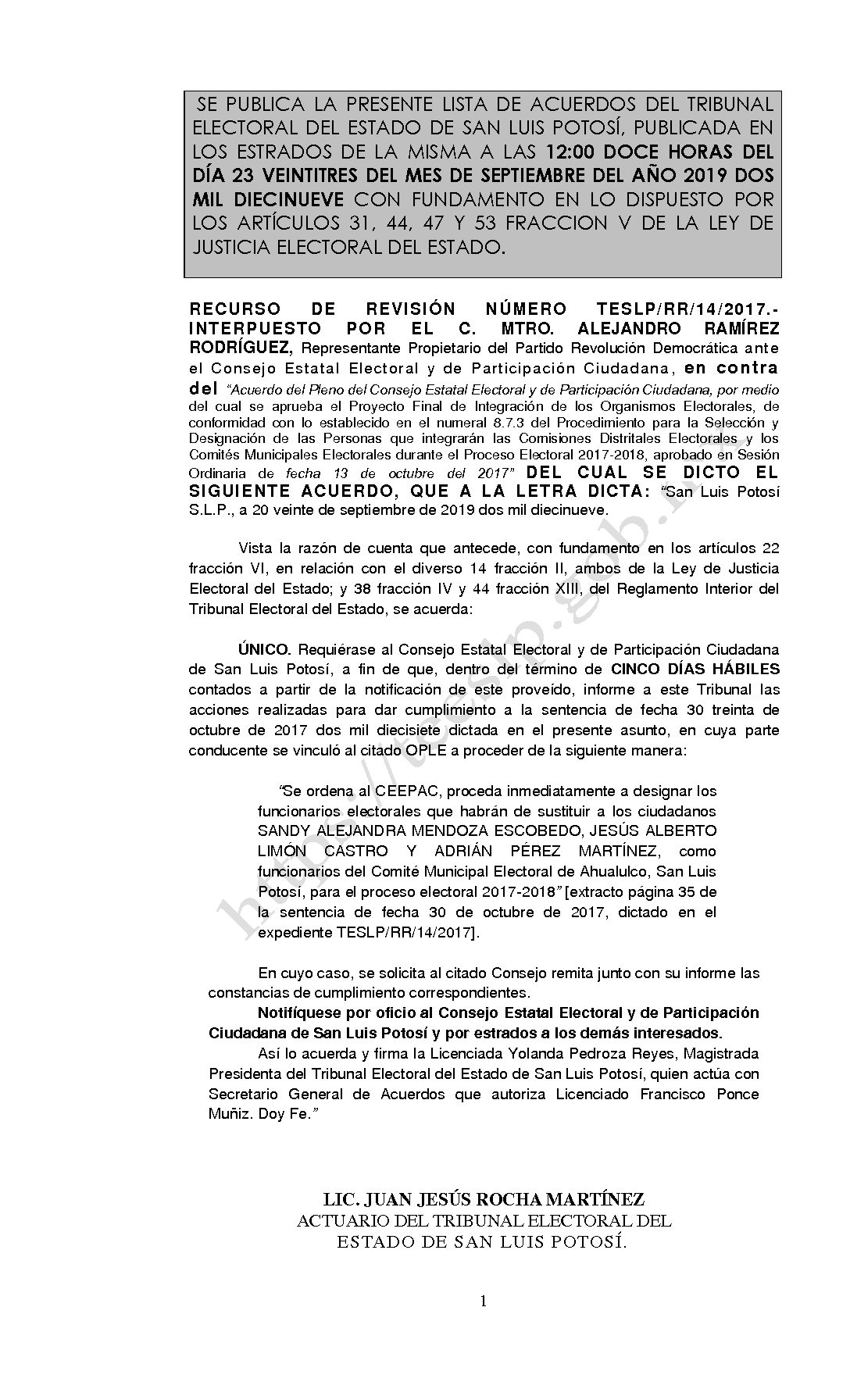 LISTA TESLP RR 14 2017 23-SET-2019 12-00 horas