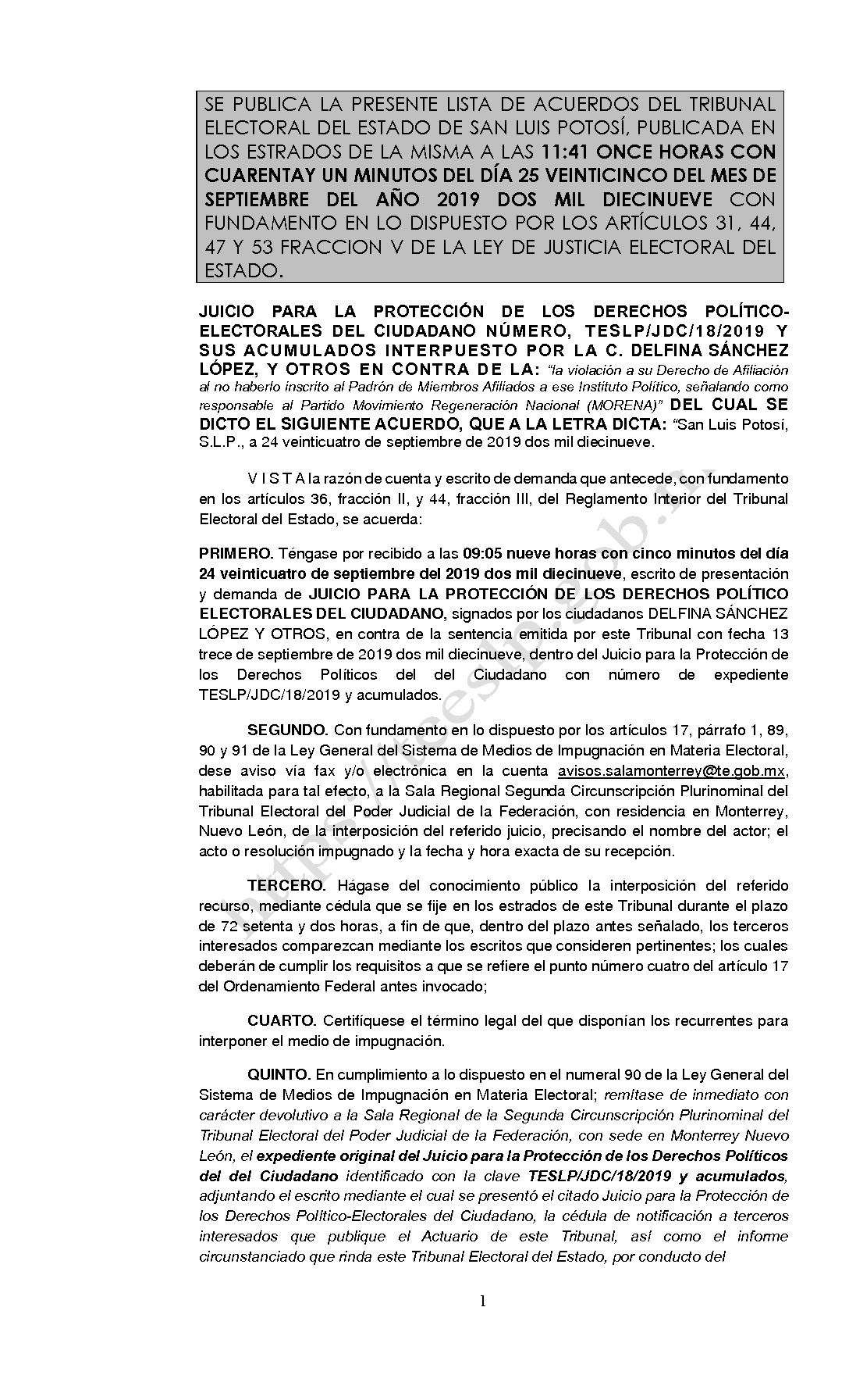 LISTAS JDC-18-Y ACUMULADO-2019 25-SEP-2019 11-41 horas