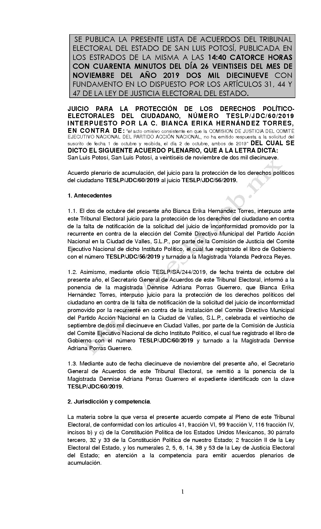 LISTA TESLP-JDC-60-2019 26-NOV-2019 14-40 horas