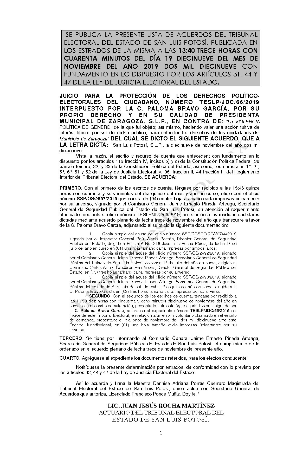 LISTA TESLP-JDC-66-2019 19-11-2019 13-40 horas
