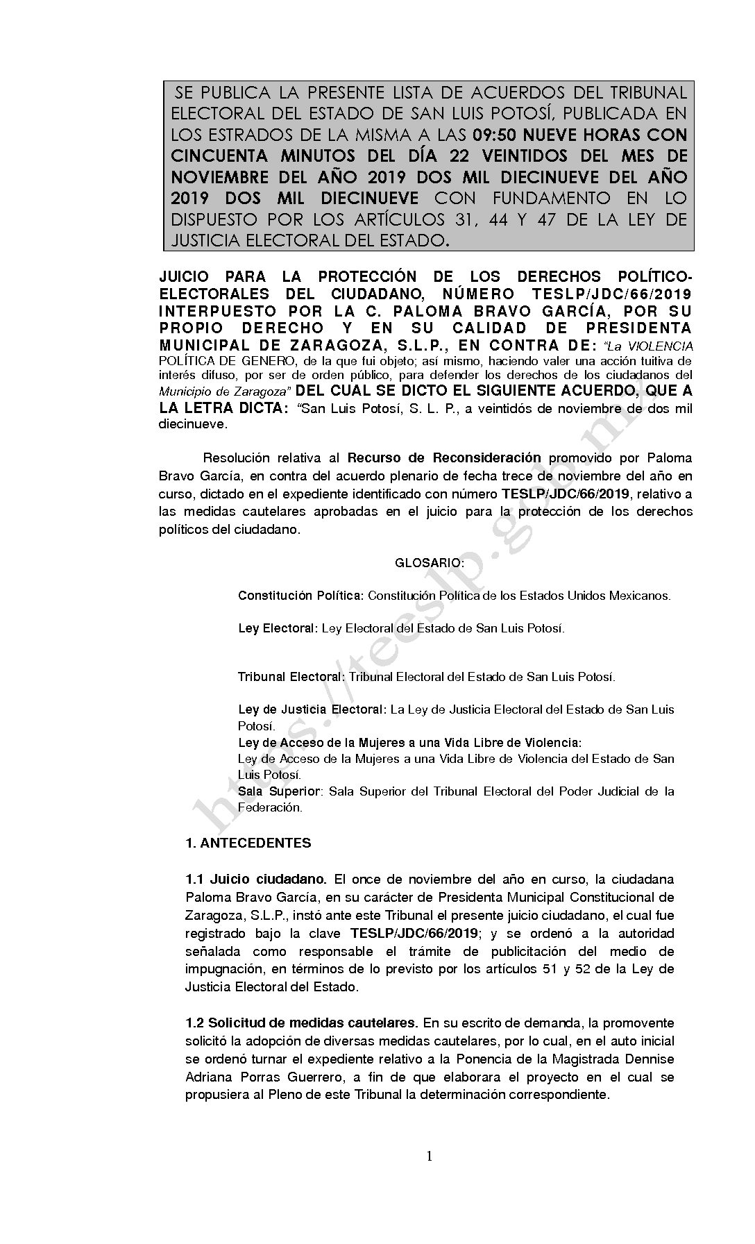 TESLP-JDC-66-2019 22-11-2019 9-50 horas