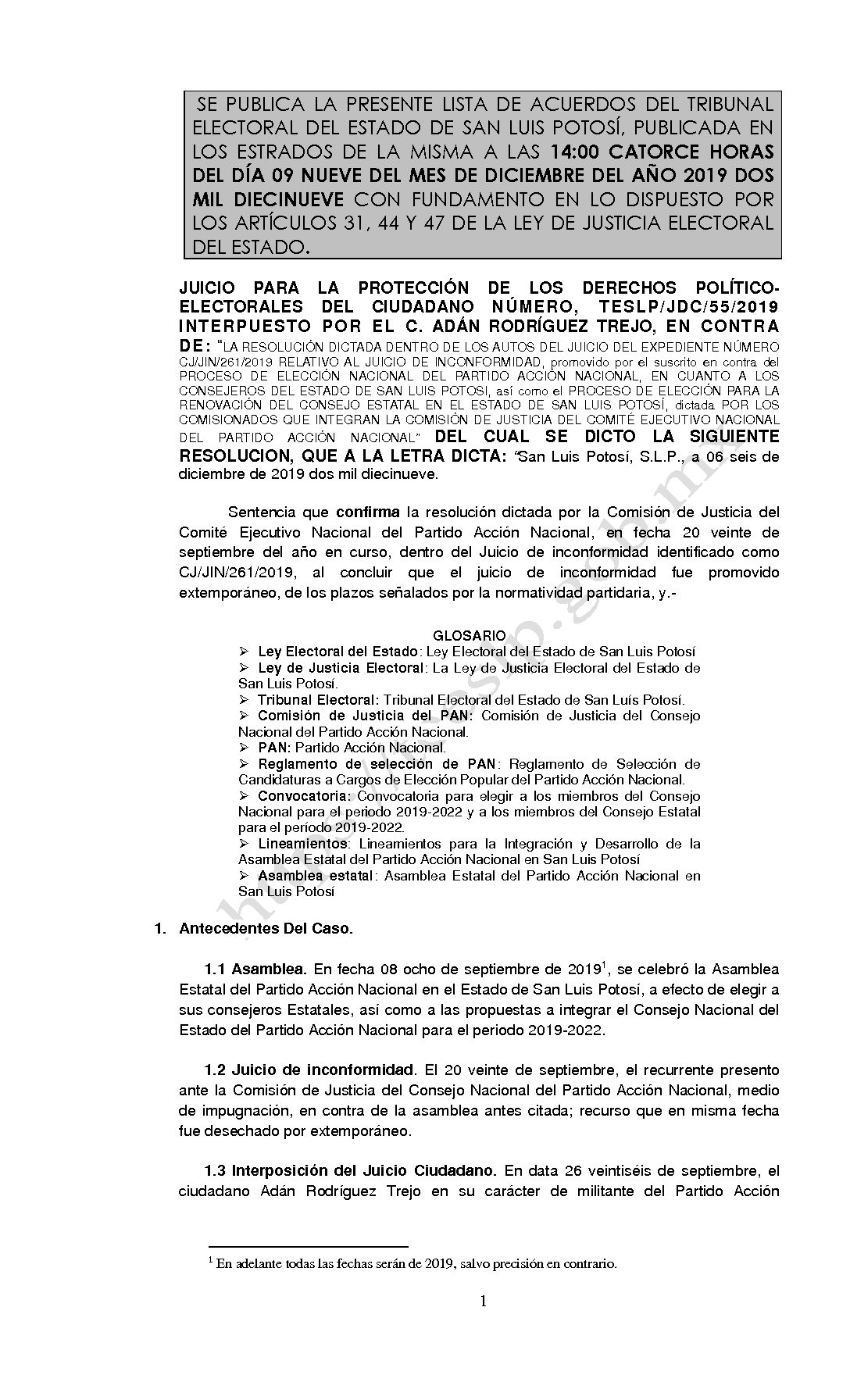 LISTA TESLP-JDC-55-2019 09-DIC-2019 14-00 horas