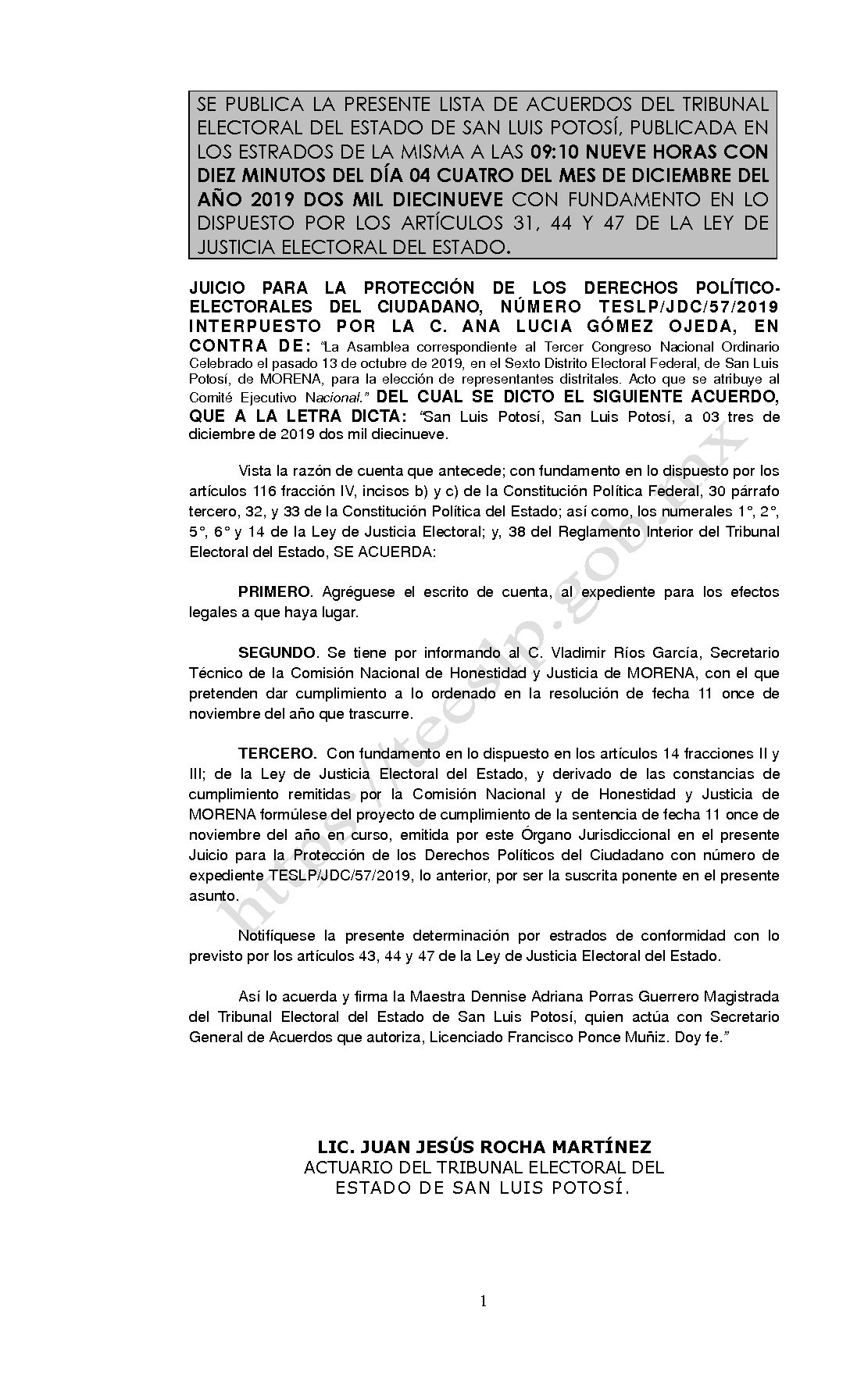 LISTA TESLP-JDC-57-2019 04-DIC-2019 9-10 HORAS