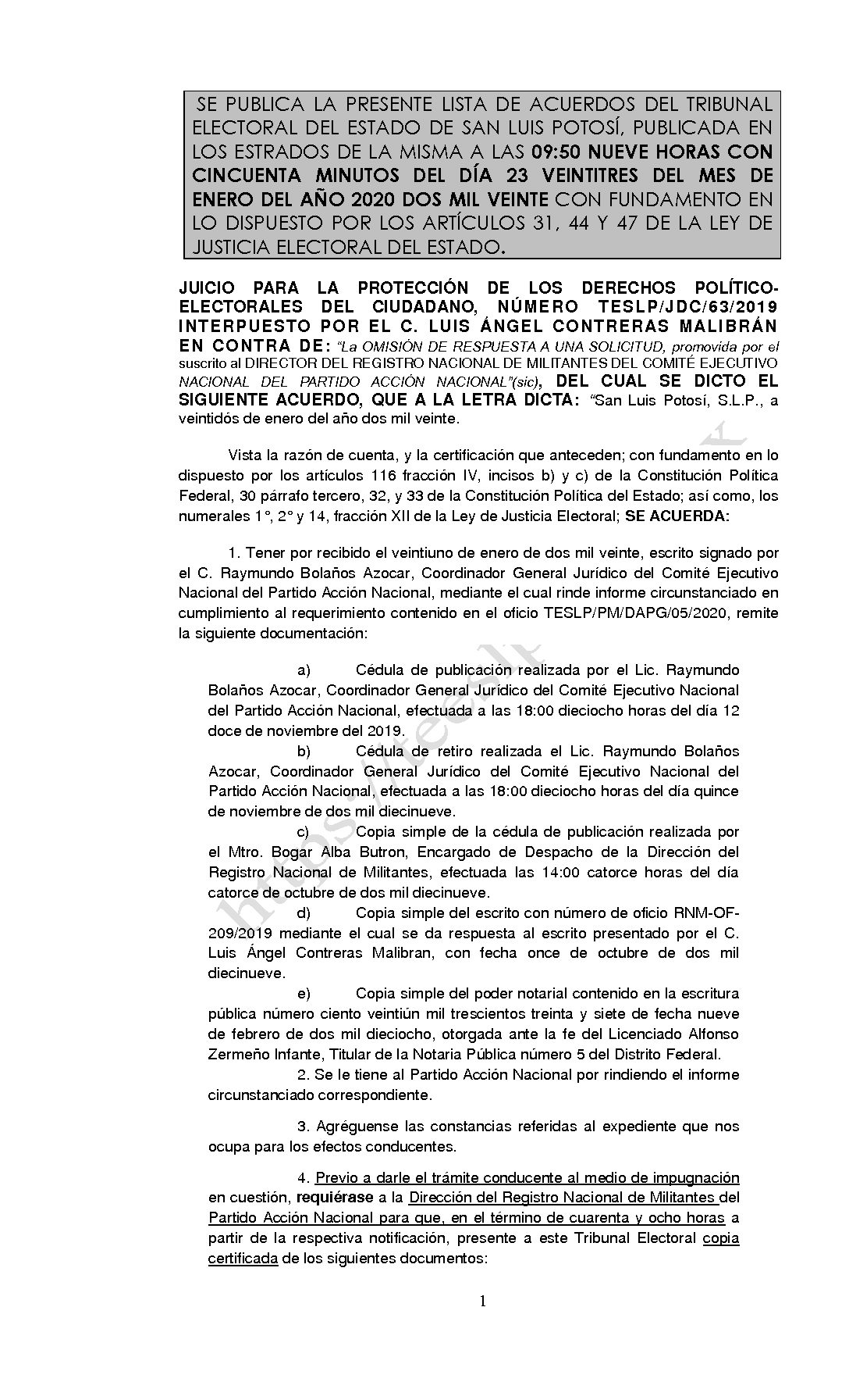 LISTA TESLP-JDC-63-2019 23-ENERO-2020 9-50 horas