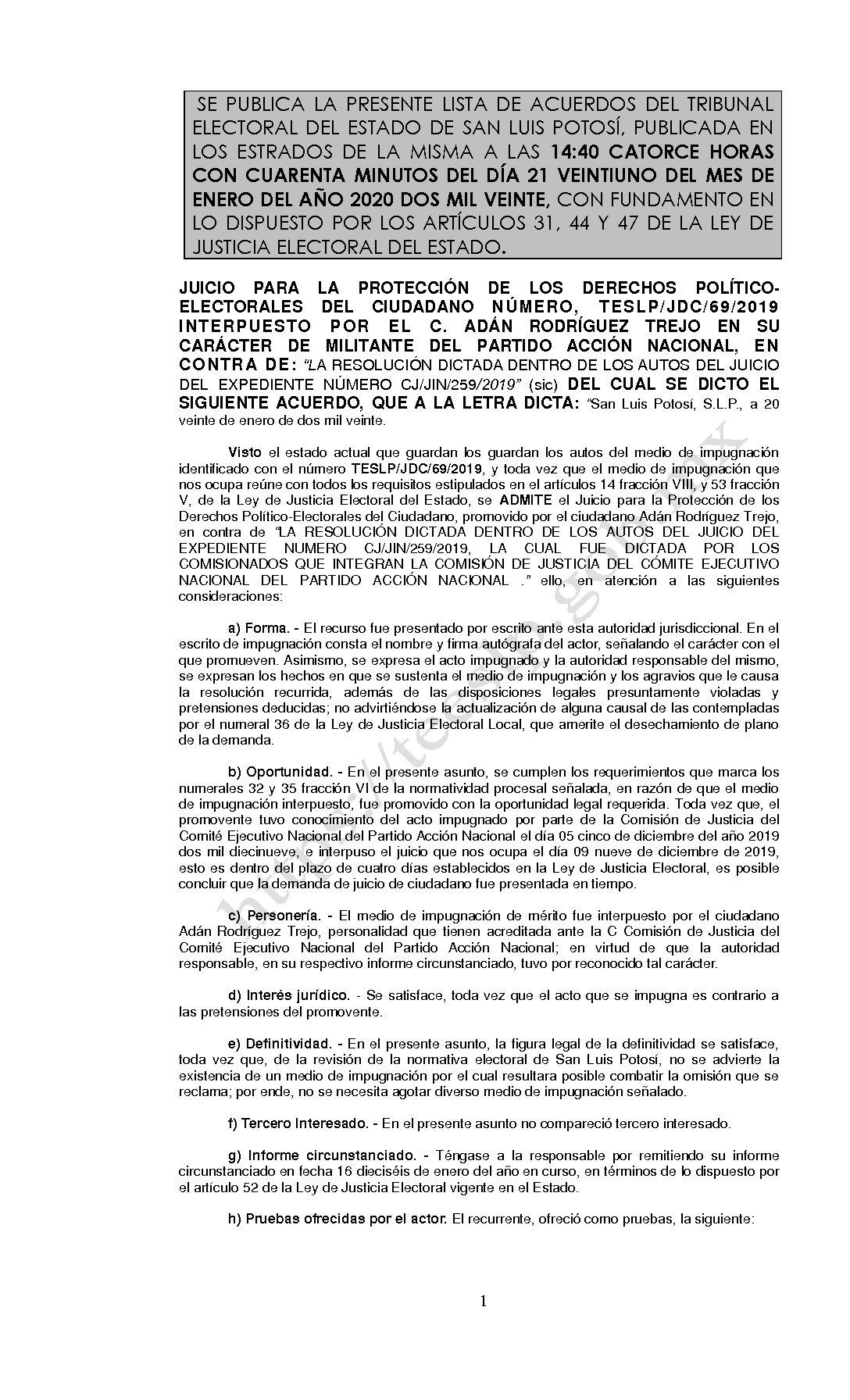 LISTA TESLP-JDC-69-2019 21-ENERO-2020 14-40 horas